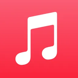 The logo of Apple Music