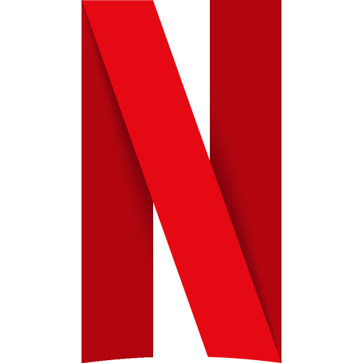 The logo of Netflix